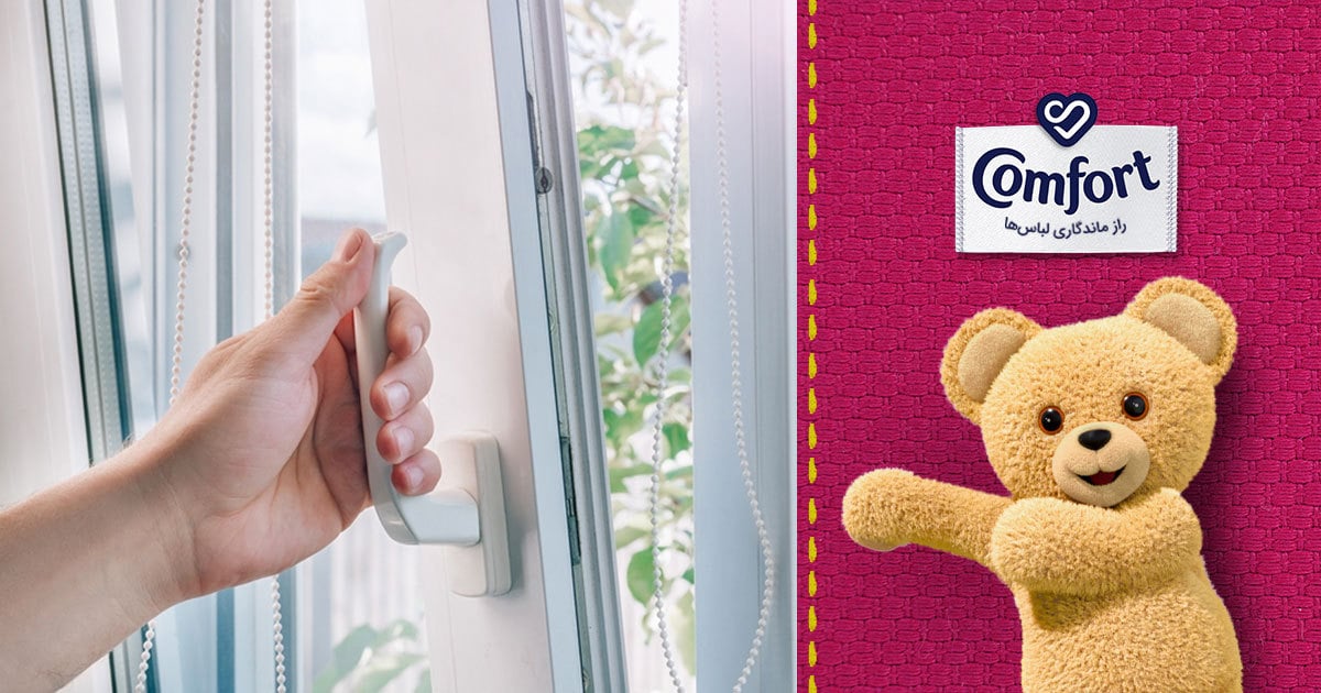 از بین بردن بوی نم رختخواب با تهویه مناسب اتاق